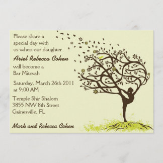 Mijn limbbar Mitzvah rekken Kaart