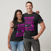 Mijn lip-gloss was vroeger poppenkast Itu2019s net T-shirt (Unisex)