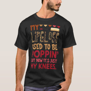 Mijn lipgloss was vroeger poppin, maar nu is het g t-shirt