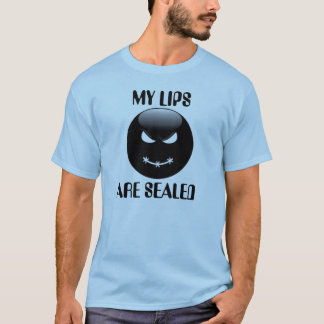 Mijn lips zijn verzegeld t-shirt