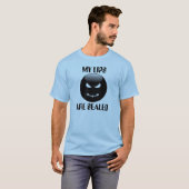 Mijn lips zijn verzegeld t-shirt (Voorkant volledig)