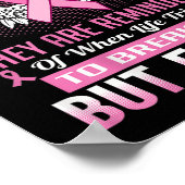 Mijn littekens vertellen een verhaal - Bewustzijn  Poster (Hoek)