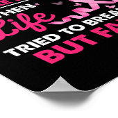 Mijn littekens vertellen een verhaal over hoe ik k poster (Hoek)