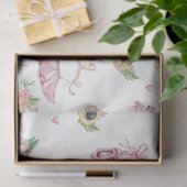 Mijn Little Ballerina Series Design 3-weefselpaper Tissuepapier (Geschenk)