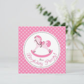 Mijn Little Pony Invitation Square 1 Kaart (Staand voorkant)