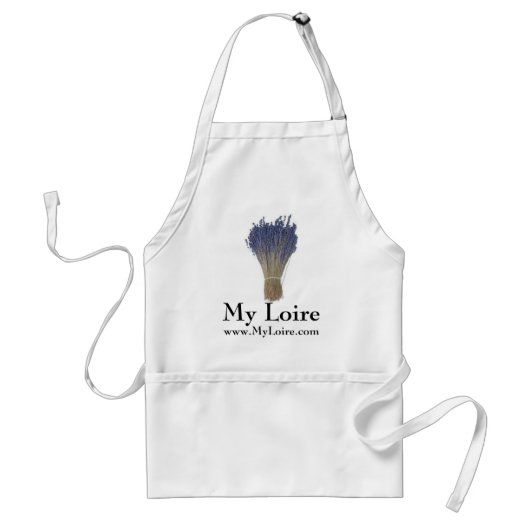 Mijn Loire Lavender Apron Standaard Schort (Voorkant)