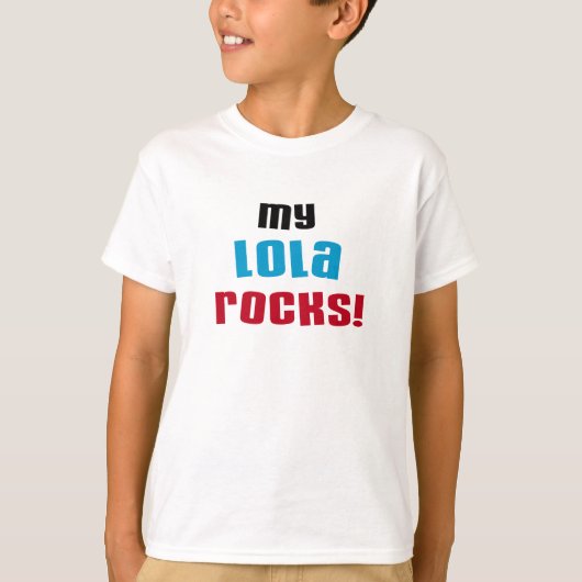 Mijn Lola Rocks T-shirts en geschenken (Voorkant)