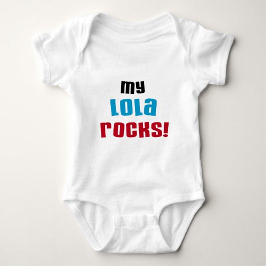 Mijn Lola Rocks T-shirts en geschenken (Voorkant)