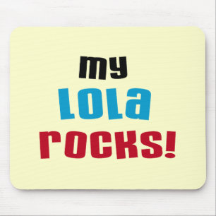 Mijn Lola Rocks T-shirts en geschenken Muismat