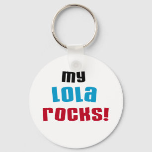 Mijn Lola Rocks T-shirts en geschenken Sleutelhanger