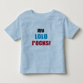 Mijn Lolo Rocks T-shirts en geschenken (Voorkant)
