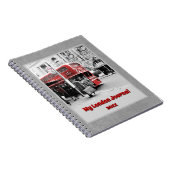 Mijn London Journal (aanpasbaar) Notitieboek (Rechterzijde)