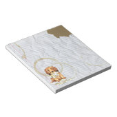 Mijn Longhaire Dachshund Ate mijn Lesson Plan Notitieblok (Schuin)