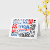 Mijn Loodje van de Vriend Kaart (Gele Bloem)