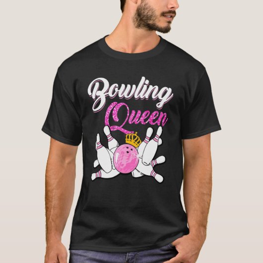 Mijn Love B0wling Queen T-shirt (Voorkant)