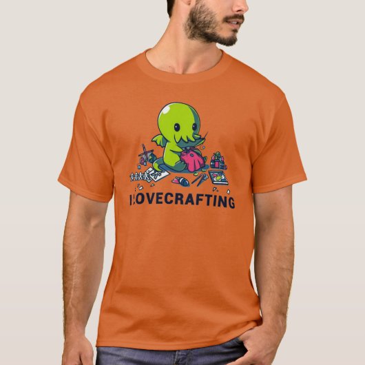 Mijn Lovecrafting vriend T-shirt (Voorkant)