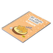 Mijn Lucid Dreams Doodles Slapende Cat Notitieboek (Linkerzijde)