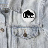 Mijn Lucky Black Cat Ronde Button 5,7 Cm (In situ)