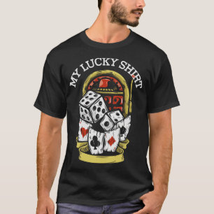 Mijn Lucky Casino Gokken Gambler T-shirt