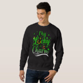 Mijn Lucky Charm St Patrick's Day Irish Trui (Voorkant volledig)