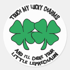 Mijn Lucky Charms Gifts Ronde Sticker