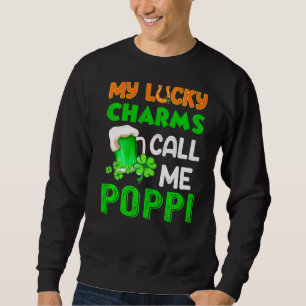 Mijn Lucky Charms noemen me Poppi Grandpa Beer St  Trui