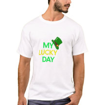 Mijn Lucky Day T-shirt, perfect voor St. Patrick's