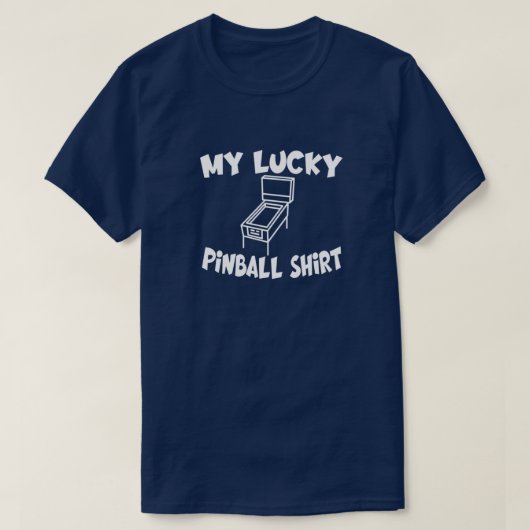 Mijn Lucky Pinball Shirt (Design voorkant)