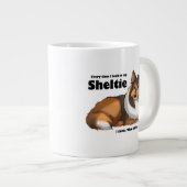 Mijn Lucky Sheltie Grote Koffiekop (Voorkant rechts)