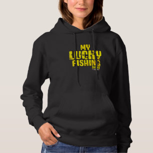 Mijn Lucky Vist kostuum - Freshwater Fish Bass Fi Hoodie