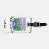 Mijn Luggage personaliseerde Fermanagement County  Bagagelabel (Voorkant horizontaal)