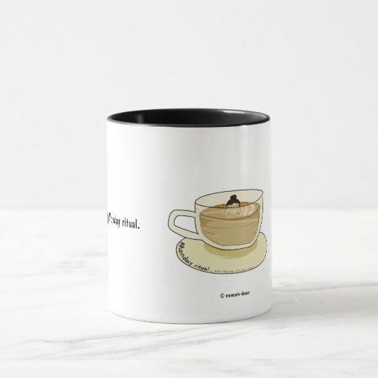 Mijn Maandag rituele koffie-mok Mok (Midden)