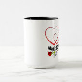 Mijn maatbeker voor huwelijk mok (Midden)