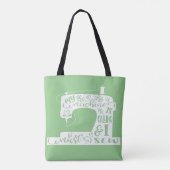 Mijn machine belt tote bag (Achterkant)