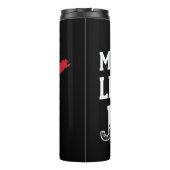 Mijn macht ligt in Jezus Cross God Christelijke T- Thermosbeker (Achterkant)