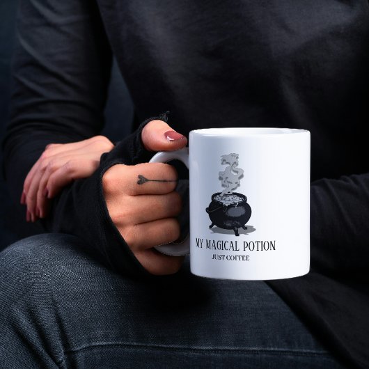 Mijn magische drankje Halloween heksenketel Koffiemok