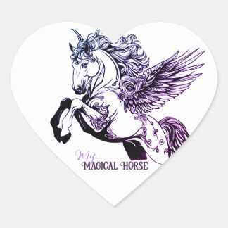 Mijn Magische Paard Hart Stickers