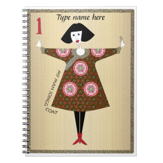 Mijn Mah Jongg Coat 01:  laptop Notitieboek