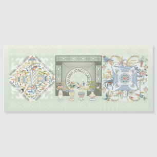 Mijn Mah Jongg Garden Magnetic Kaart