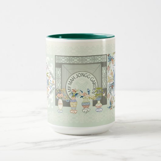 Mijn Mah Jongg Garden Mok (Midden)