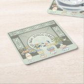 Mijn Mah Jongg Garden Onderzetters (Schuin)