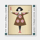 Mijn Mah Jongg Jas 01: Magneet (Voorkant)