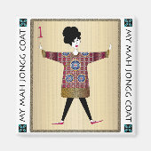 Mijn Mah Jongg Jas 02: Magneet (Voorkant)