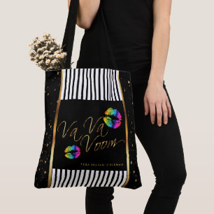 Mijn Makeup Gold Confetti Bag - Regenboogliften Tote Bag