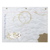 Mijn Maltees Ate Mijn Lesson Plan Notitieblok (Voorkant)