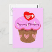 Mijn mama, Cupcake voor mama Briefkaart (Voorkant / Achterkant)