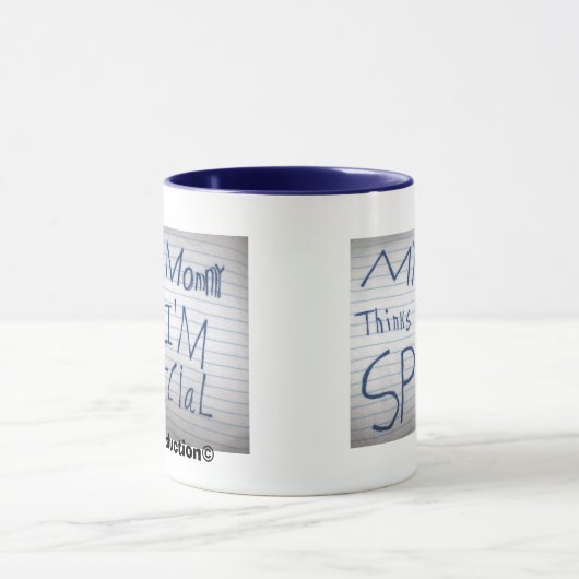 Mijn mama denkt dat ik... mok (Midden)