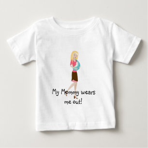 Mijn mama draagt me eruit!
