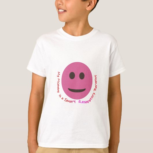 Mijn mama is ademhalingstherapie t-shirt (Voorkant)