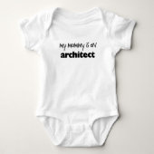 Mijn mama is een architect romper (Voorkant)